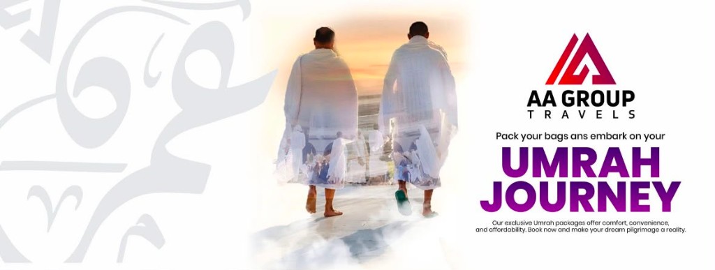 Pack your bags and embark on your Umrah journey with AA Travel Group